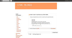 Desktop Screenshot of link-blogs.blogspot.com