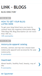 Mobile Screenshot of link-blogs.blogspot.com