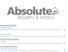 Tablet Screenshot of absoluteresortsandhotels.blogspot.com