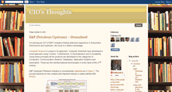 Desktop Screenshot of cioparadox.blogspot.com