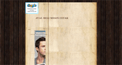 Desktop Screenshot of jualbelimesinpercetakan.blogspot.com