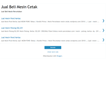 Tablet Screenshot of jualbelimesinpercetakan.blogspot.com