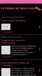 Mobile Screenshot of futeboldeminisaia.blogspot.com