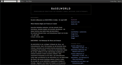 Desktop Screenshot of basel-world.blogspot.com