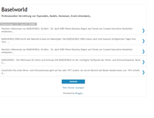 Tablet Screenshot of basel-world.blogspot.com