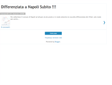 Tablet Screenshot of differenziatanapoli.blogspot.com