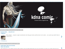 Tablet Screenshot of kdnacomic.blogspot.com