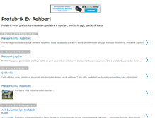 Tablet Screenshot of prefabrikevrehberi.blogspot.com