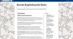 Desktop Screenshot of knudskapitalmarkt-kiste.blogspot.com