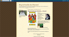 Desktop Screenshot of blogdafamiliadospimentel.blogspot.com