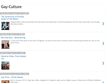 Tablet Screenshot of gay-culture.blogspot.com
