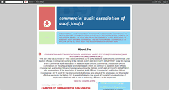 Desktop Screenshot of commercialauditassociation.blogspot.com