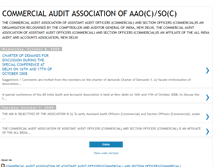 Tablet Screenshot of commercialauditassociation.blogspot.com