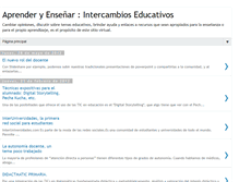 Tablet Screenshot of intercambioseducativossilvia.blogspot.com