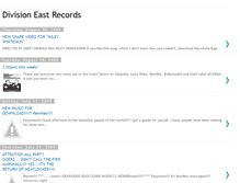 Tablet Screenshot of divisioneastrecords.blogspot.com