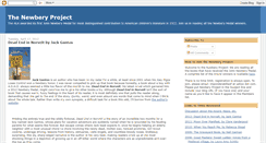 Desktop Screenshot of newberryproject.blogspot.com