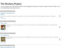 Tablet Screenshot of newberryproject.blogspot.com