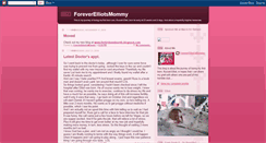 Desktop Screenshot of foreverelliotsmommy.blogspot.com