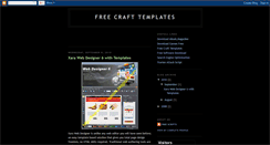 Desktop Screenshot of free-craft-templates.blogspot.com