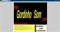 Desktop Screenshot of gordinhosom.blogspot.com