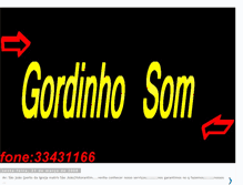 Tablet Screenshot of gordinhosom.blogspot.com