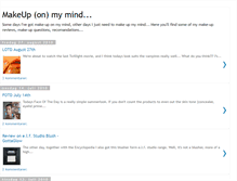 Tablet Screenshot of makeup-mymind.blogspot.com