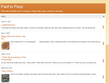 Tablet Screenshot of paidtopoop.blogspot.com