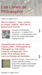 Mobile Screenshot of les-livres-de-philosophie.blogspot.com