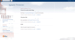 Desktop Screenshot of ignaciotroncoso.blogspot.com