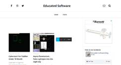 Desktop Screenshot of educatedsoftware.blogspot.com