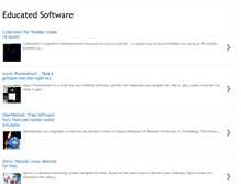 Tablet Screenshot of educatedsoftware.blogspot.com