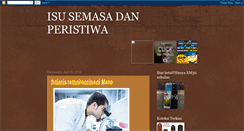 Desktop Screenshot of infoisusemasa.blogspot.com