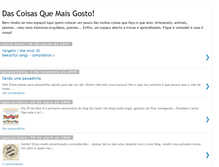 Tablet Screenshot of dascoisasquemaisgosto.blogspot.com