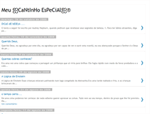 Tablet Screenshot of cantinhodarosy.blogspot.com