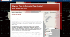 Desktop Screenshot of manuelgarciaestradabloggoficial.blogspot.com