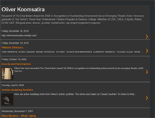 Tablet Screenshot of oliverkoomsatira.blogspot.com