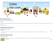 Tablet Screenshot of chloe-the-cook.blogspot.com