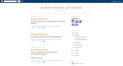 Desktop Screenshot of northperthadvocate.blogspot.com