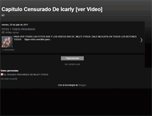 Tablet Screenshot of censuradoicarly.blogspot.com