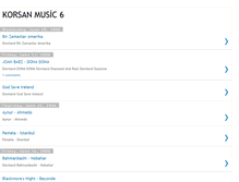 Tablet Screenshot of korsanmusic6.blogspot.com
