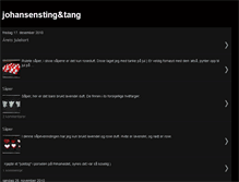 Tablet Screenshot of johansenstingogtang.blogspot.com