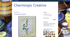 Desktop Screenshot of charmingly-creative.blogspot.com