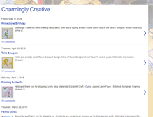 Tablet Screenshot of charmingly-creative.blogspot.com