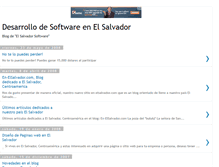 Tablet Screenshot of elsalvadorsoftware.blogspot.com