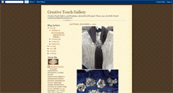 Desktop Screenshot of creativetouchgallery.blogspot.com