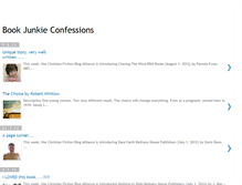 Tablet Screenshot of bookjunkieconfessions.blogspot.com