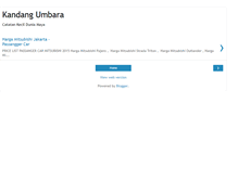 Tablet Screenshot of kandangumbara.blogspot.com