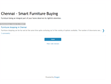 Tablet Screenshot of chennai-furniture.blogspot.com