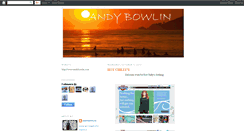 Desktop Screenshot of andybowlin.blogspot.com