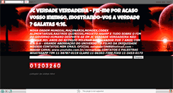 Desktop Screenshot of jcverdadeverdadeira.blogspot.com